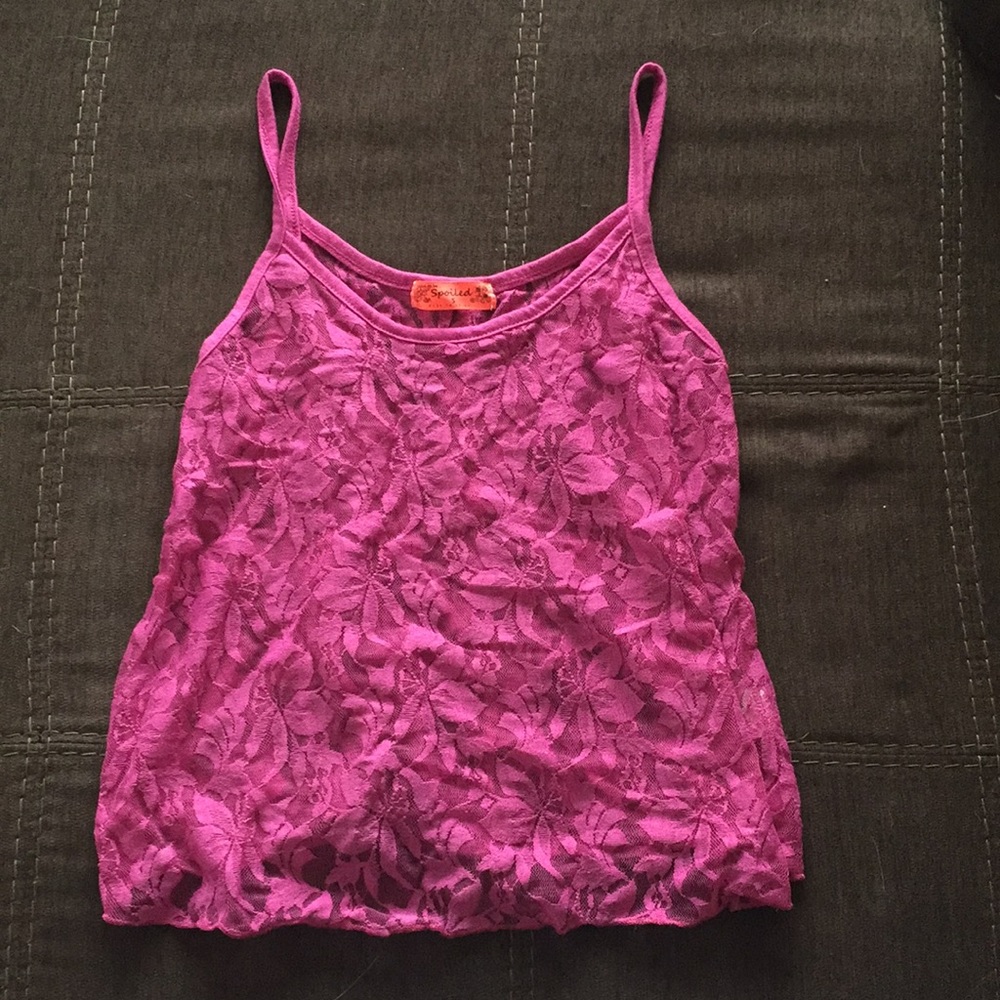 Lace cami blouse